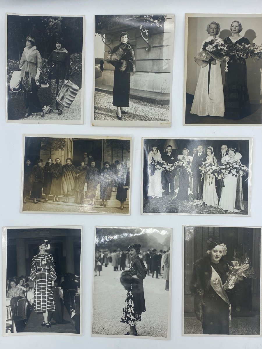 1930s Photos Of Women's Fashion In France, Meurisse Studio -photo-5