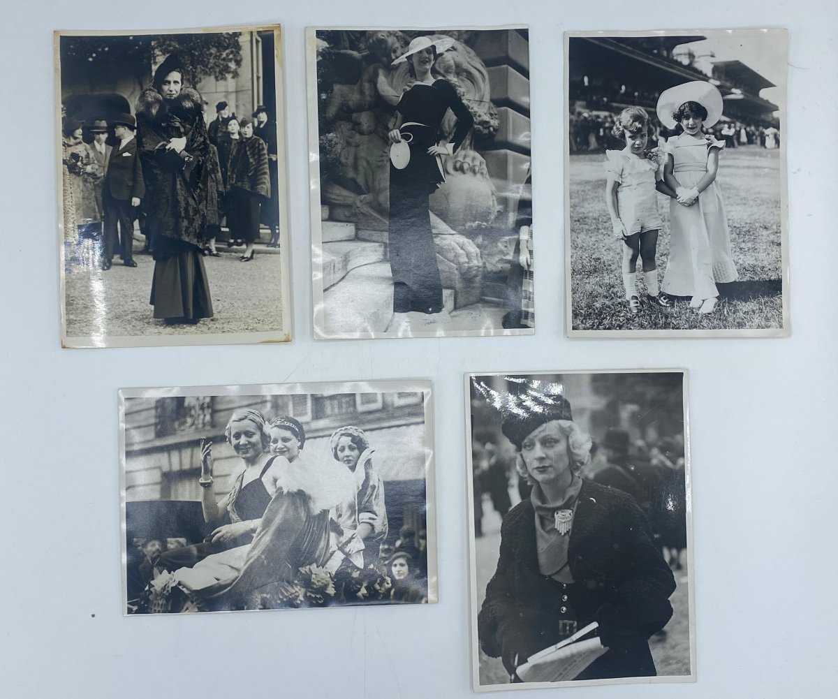 1930s Photos Of Women's Fashion In France, Meurisse Studio -photo-6