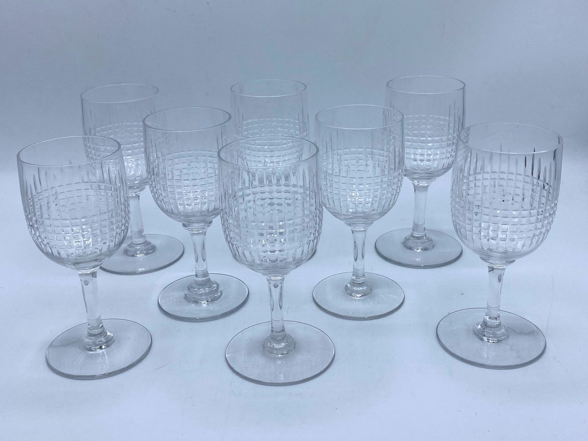 Service De Verres Cristal Baccarat Modèle Nancy -photo-1