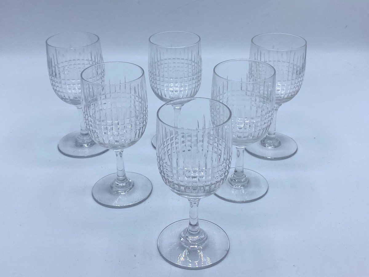 Service De Verres Cristal Baccarat Modèle Nancy -photo-2