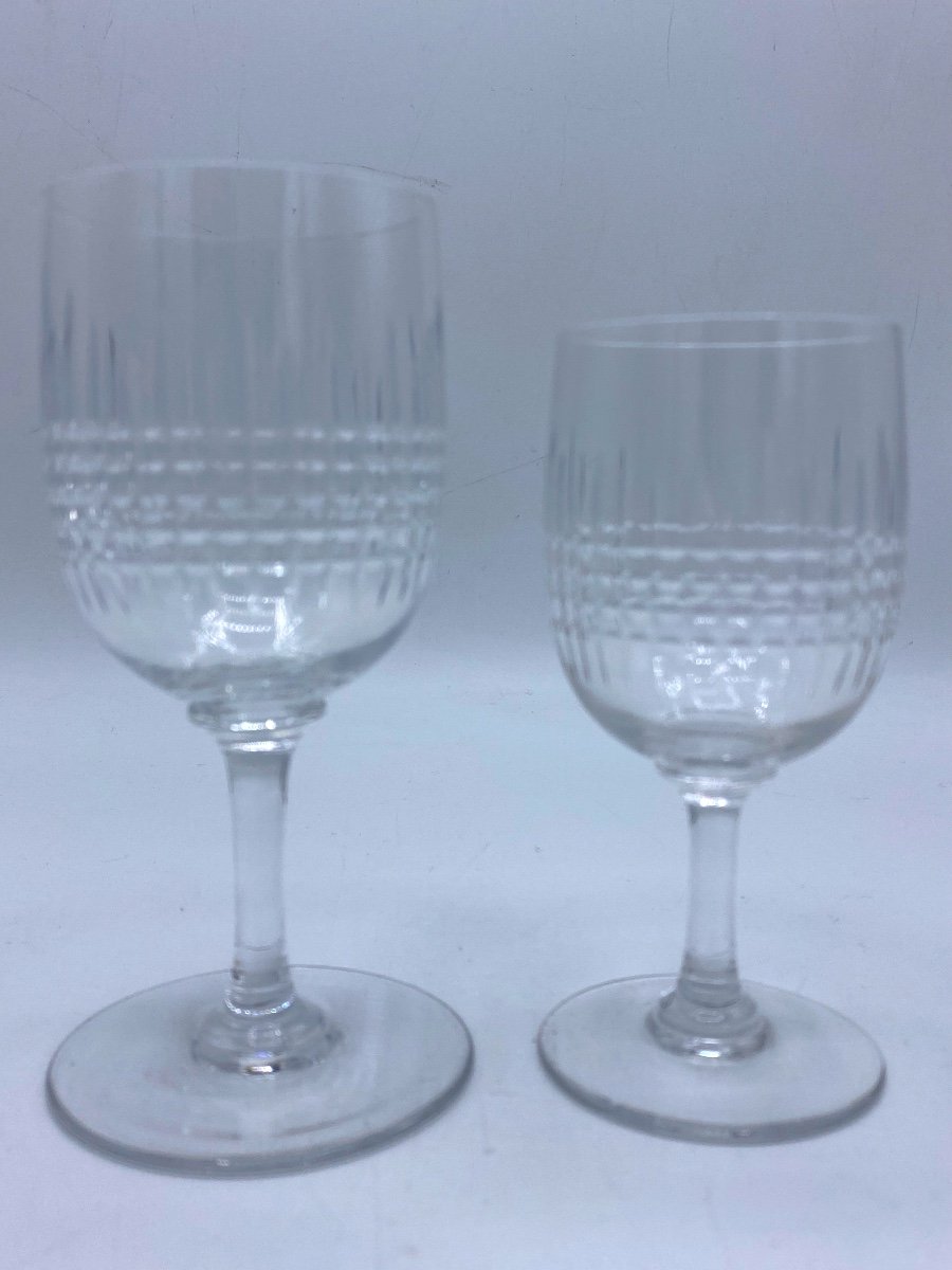 Service De Verres Cristal Baccarat Modèle Nancy -photo-4