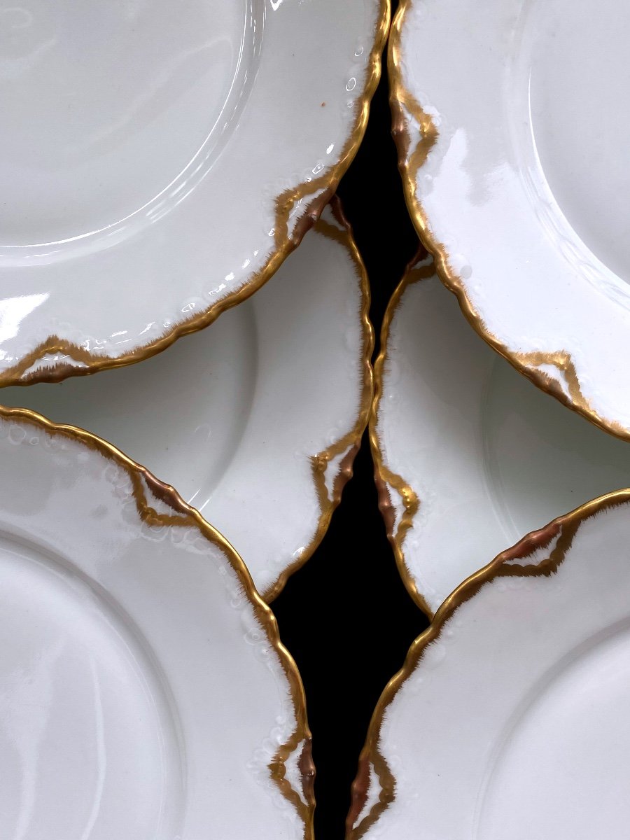 Limoges Porcelain Plates By Théodore Haviland -photo-2