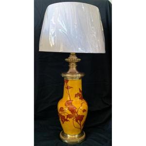 Lampe Porcelaine Signée  Richard ,1900/1920