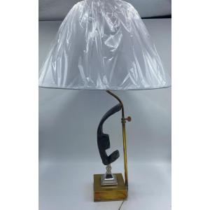 Lampe Brutaliste , 20eme 