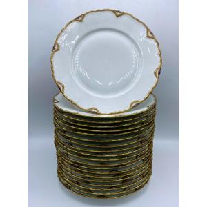 Assiettes En Porcelaine Limoges Théodore Haviland 