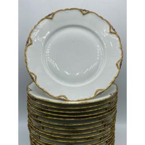 Assiettes En Porcelaine Limoges Théodore Haviland 