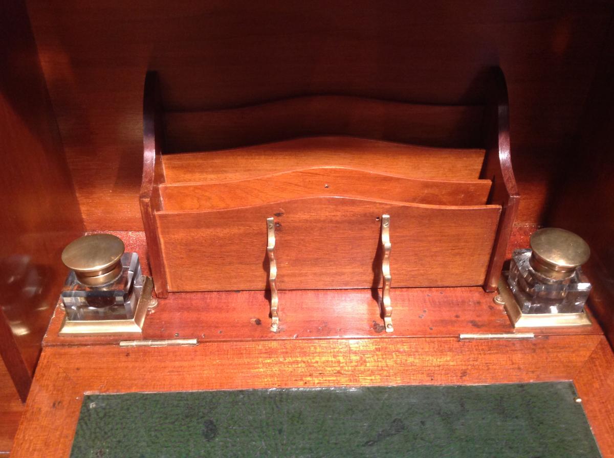 Art Nouveau - Mahogany Desk-photo-2