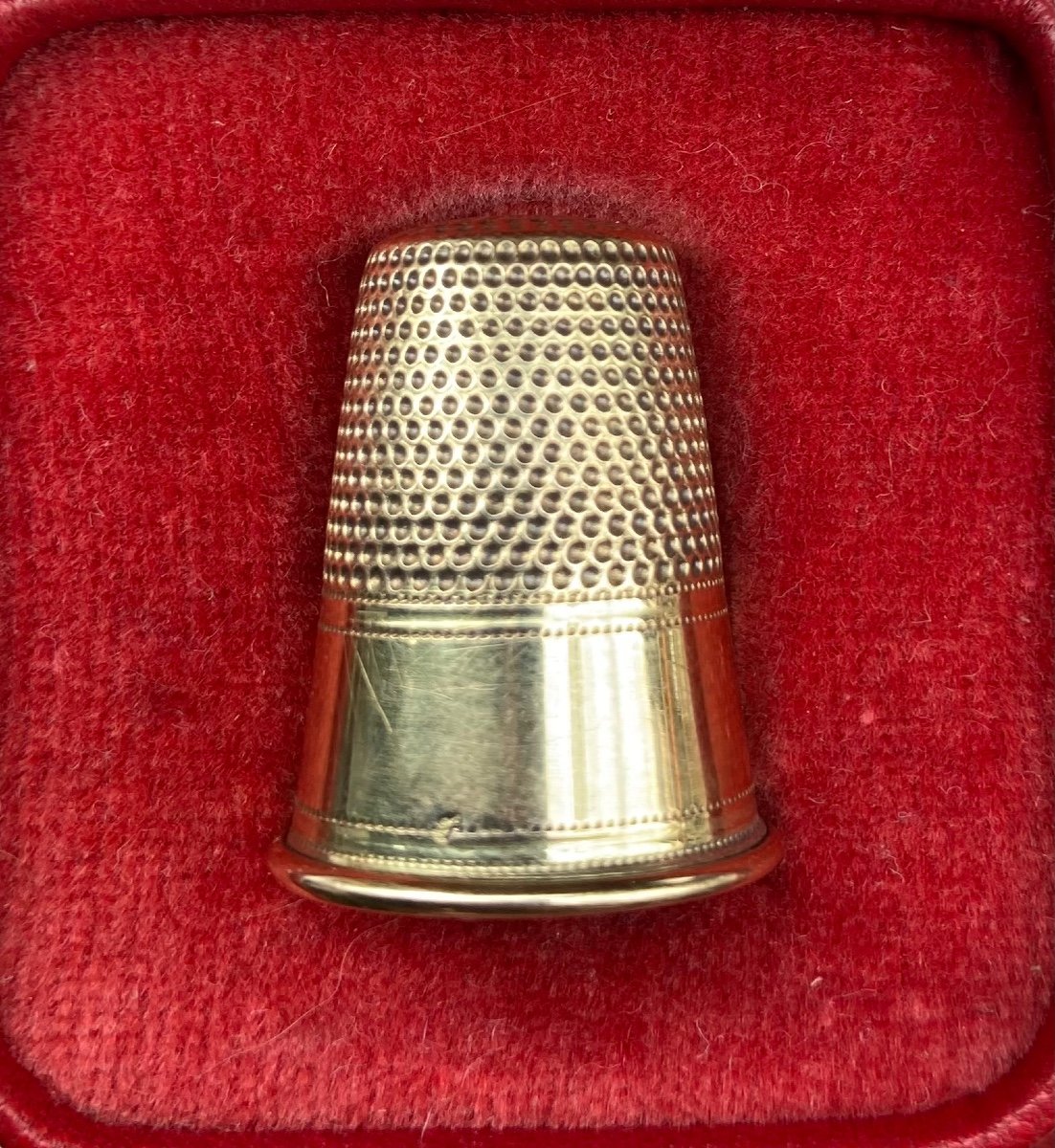 18ct Gold Thimble -photo-2