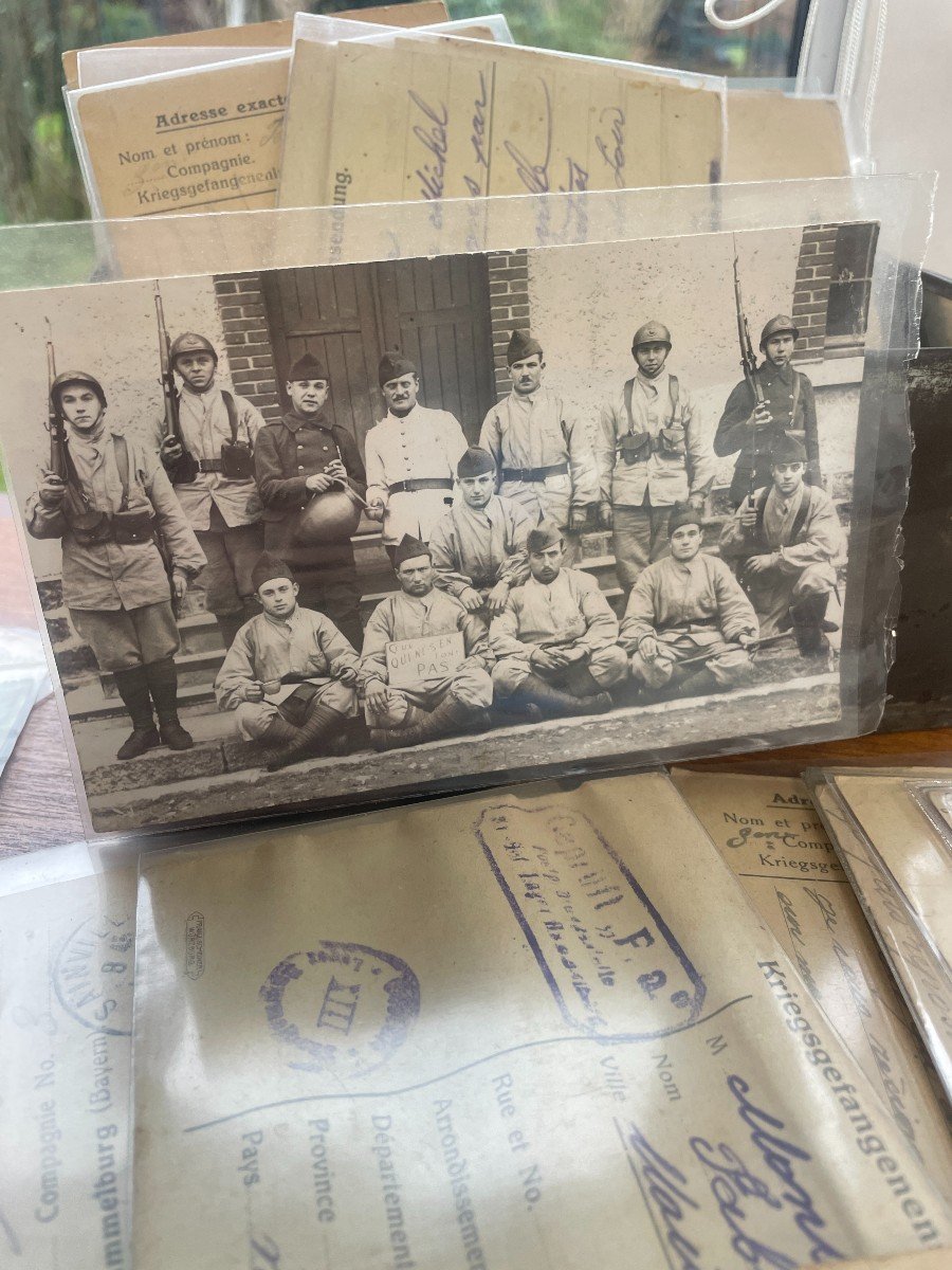 Correspondence Between A Soldier, His Parents And The Authorities - 1st World War-photo-2