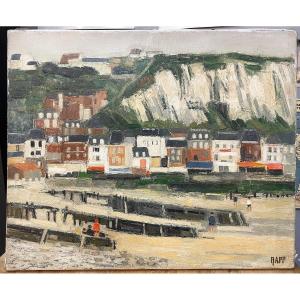 Ginette Rapp - Cliff At Treport 