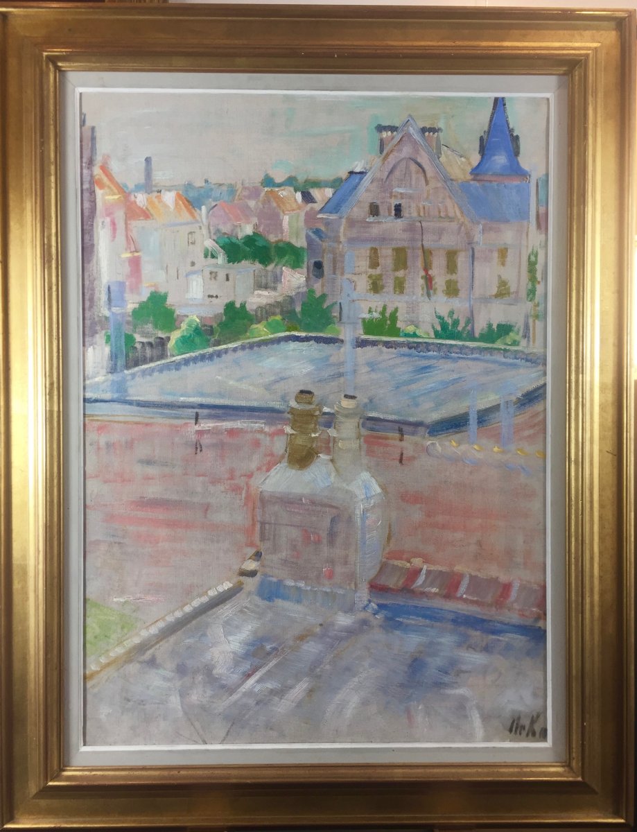 Anne-Pierre De Kat (1881-1968), Toits de Watermael-Boitsfort Bruxelles