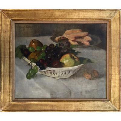 Marguerite Putsage (1868 -1946), Nature Morte aux Boudoirs