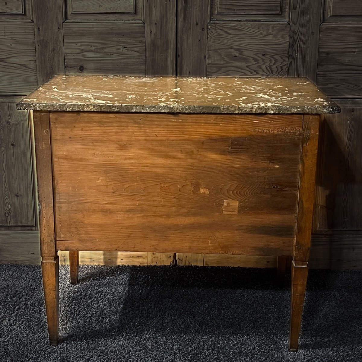 Commode Sauteuse Alsacienne Louis XVI -photo-3