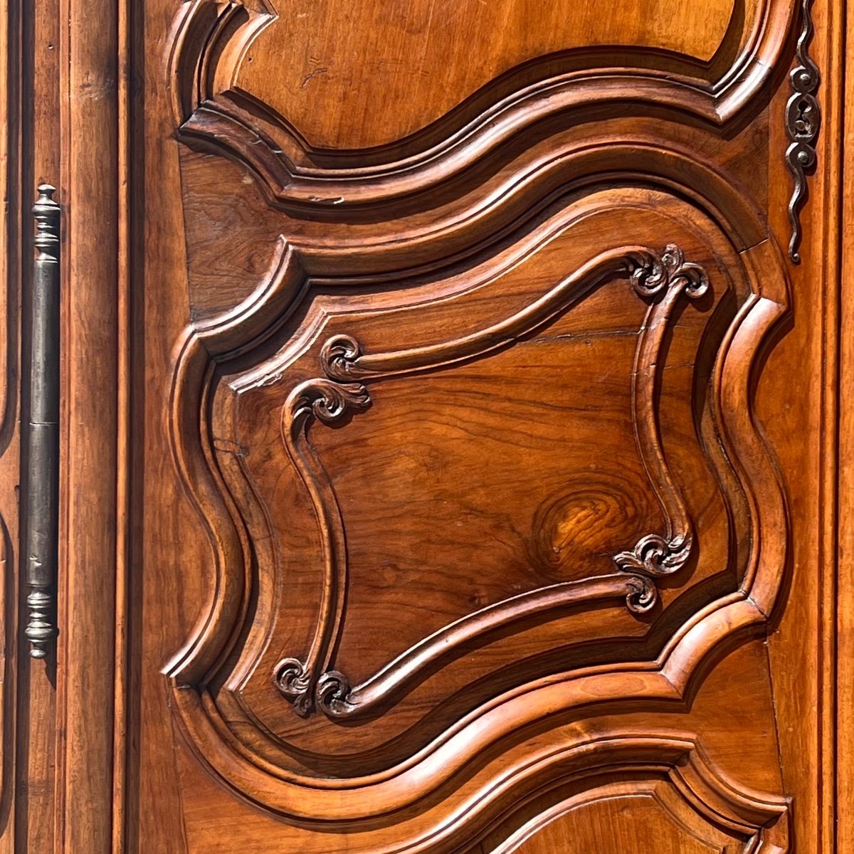 Armoire Noyer 18 ème  Provence Vallée Du Rhône -photo-3