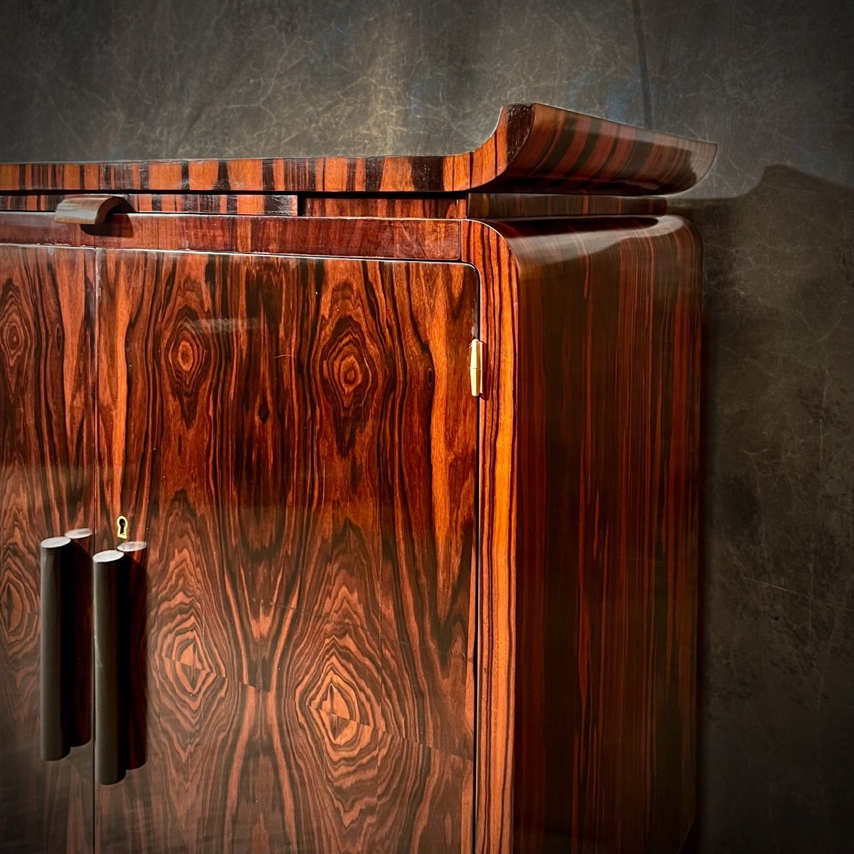 Art Deco Buffet With Ebony Marquetry -photo-2