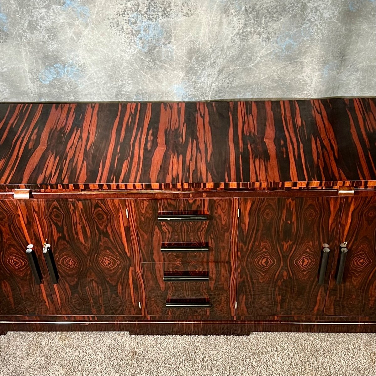 Art Deco Buffet With Ebony Marquetry -photo-1