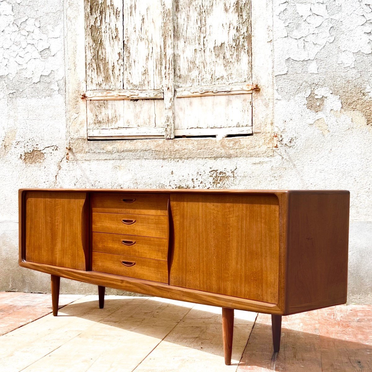 Buffet Scandinave  1960 Teck 