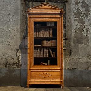 Napoleon 3 Bamboo Style Bookcase