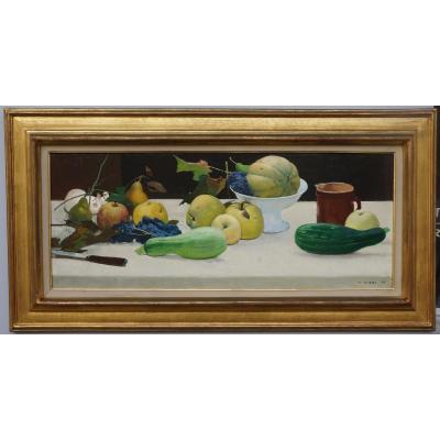 Nature Morte De Jules Alfred Giess