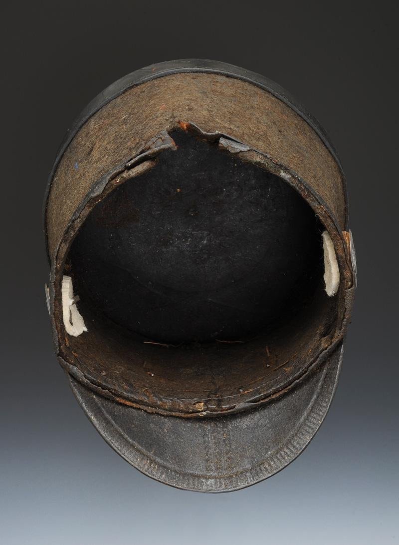 Shako Du 6ème Régiment De Voltigeurs d'Infanterie Légère, Type 1812, Premier Empire. 27231-photo-5