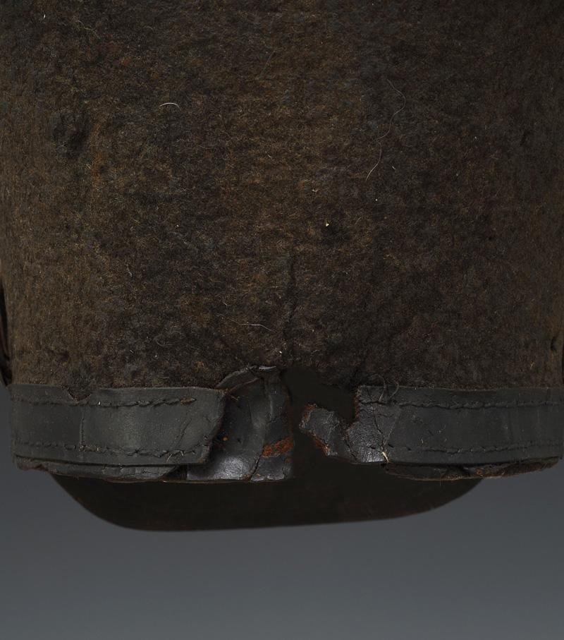 Shako Du 6ème Régiment De Voltigeurs d'Infanterie Légère, Type 1812, Premier Empire. 27231-photo-6