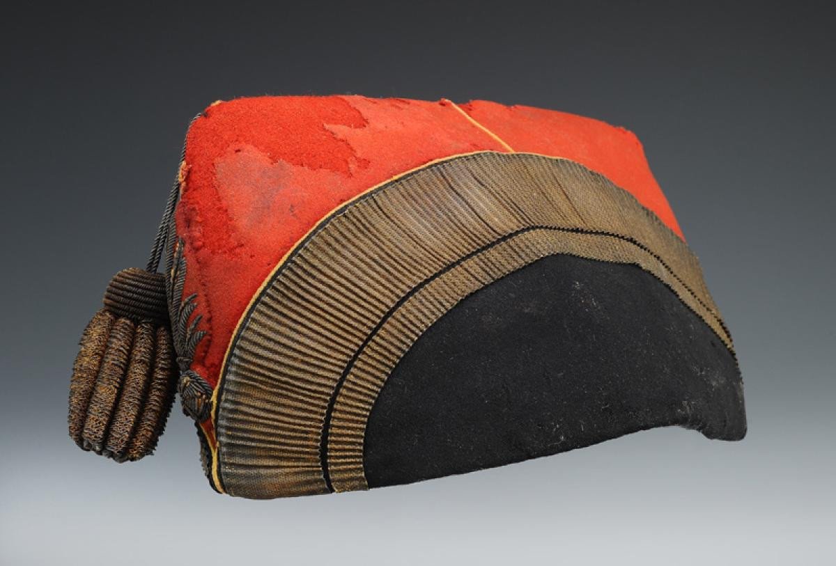 Bonnet De Police Du Colonel Ponsard Du 4ème Régiment De Voltigeurs De La Garde Impériale, 1870