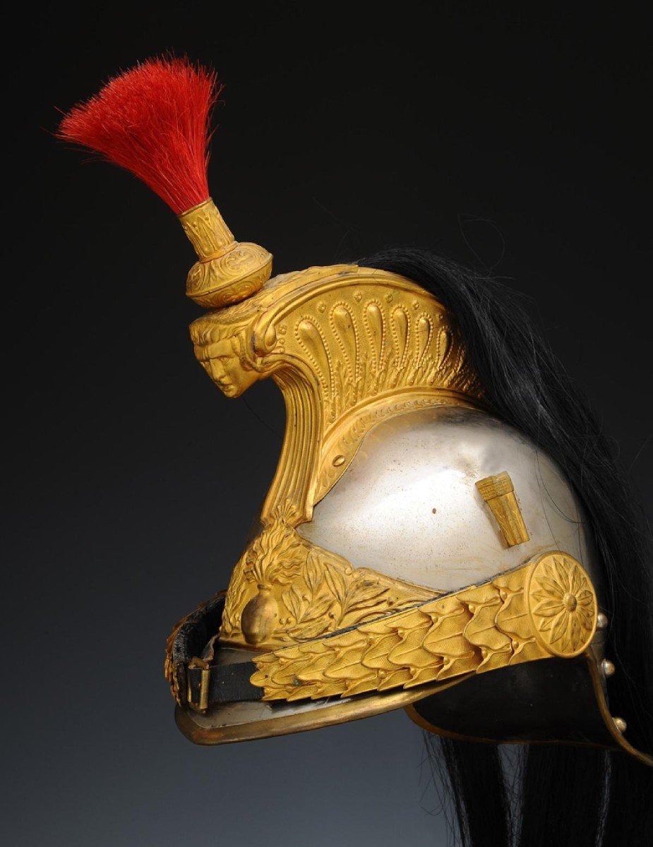 Casque d'Officier De Cuirassiers, Modèle 1872 Modifié 1874, Troisième République. 