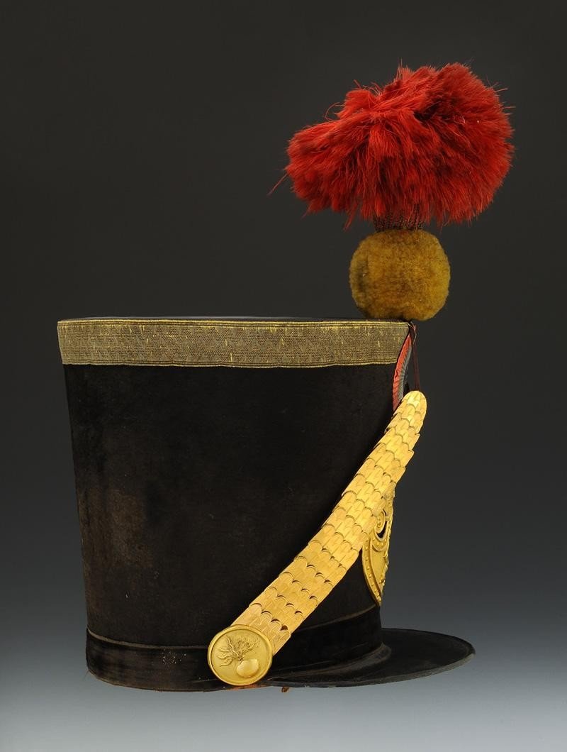 Shako d'Officier d'état-major d'Artillerie, Modèle 1830, Monarchie De Juillet. -photo-2