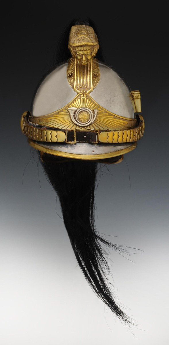 Helmet Of The Horse Hunters Troop, Model 1910 Described In 1913, Third Republic. -photo-3