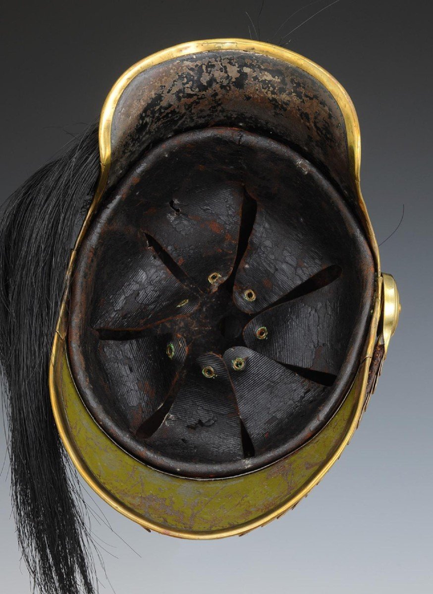 Helmet Of The Horse Hunters Troop, Model 1910 Described In 1913, Third Republic. -photo-2