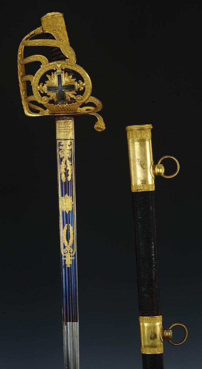 Sabre d'Officier Supérieur De Mousquetaire De La 1ère Compagnie De La Maison Militaire Du Roi