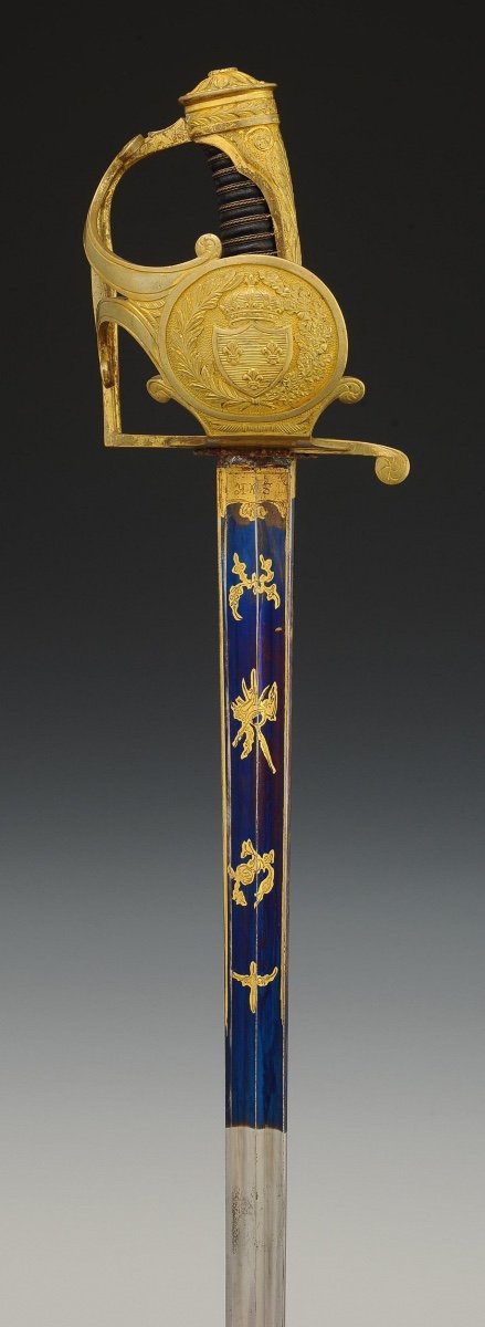 Sabre Des Gendarmes De La Maison Militaire Du Roi, Modèle 1814, Restauration.