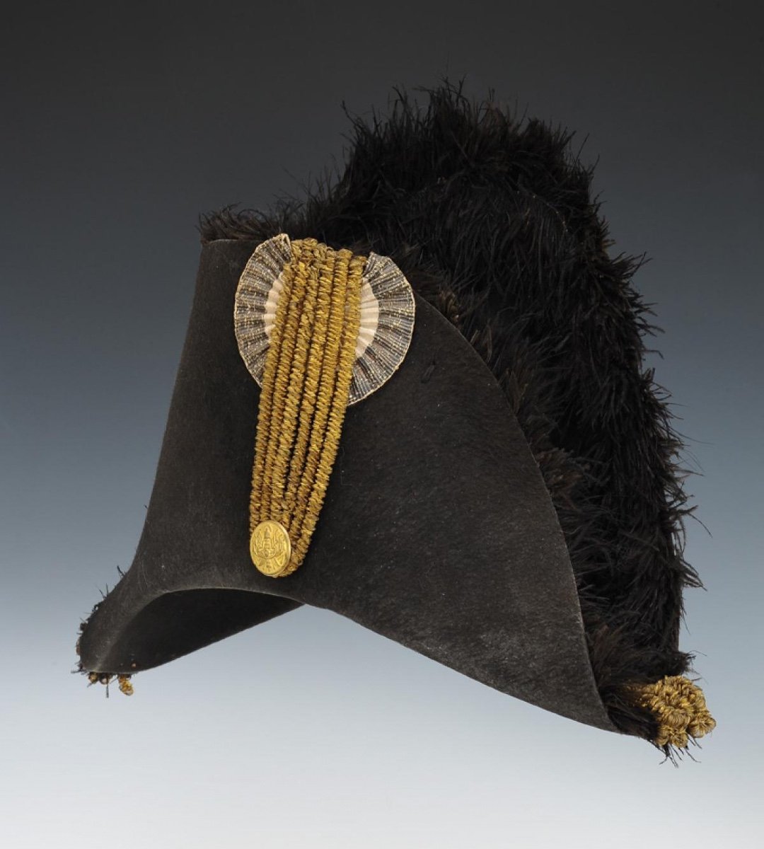 Chapeau Bicorne De Lieutenant-général, Petite Tenue, Attribué Comte d'Oilliamson, Modèle 1814-photo-2