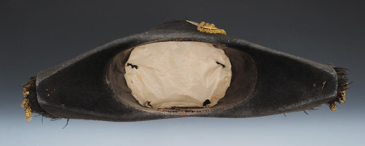 Chapeau Bicorne De Lieutenant-général, Petite Tenue, Attribué Comte d'Oilliamson, Modèle 1814-photo-3