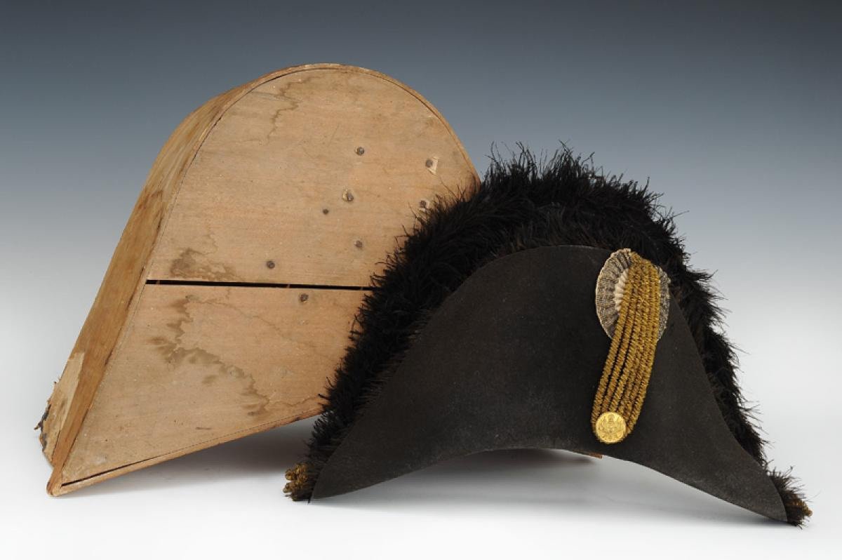 Chapeau Bicorne De Lieutenant-général, Petite Tenue, Attribué Comte d'Oilliamson, Modèle 1814