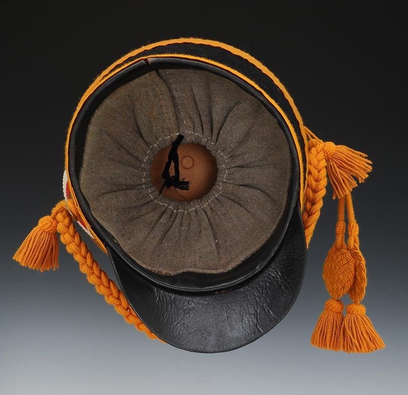 Reproduction d'Un Shako Du Corps Des Matelots De La Garde Impériale 1809, XXIème Siècle-photo-2