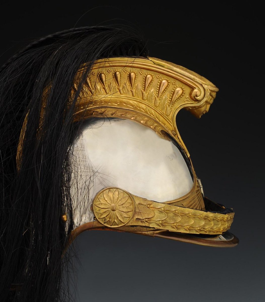 Horse Hunter Officer's Helmet, Model 1910 Described In 1913, Third Republic-photo-1