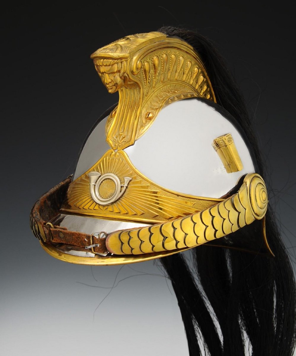 Horse Hunters' Helmet, Model 1910 Described In 1913, Third Republic.