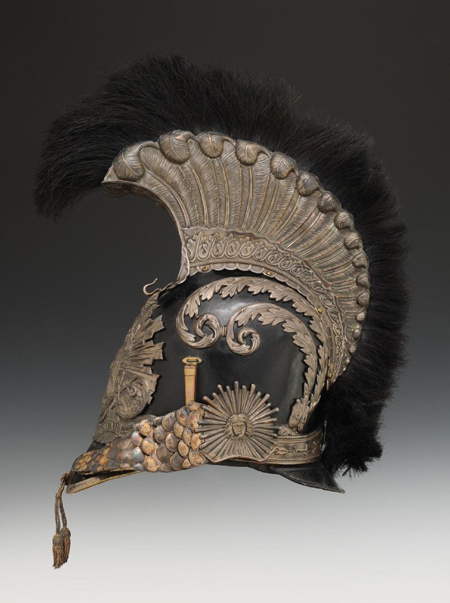 Helmet Of The Bodyguard Of The Military Household Of The King, First Model, 1814, Restoration. 