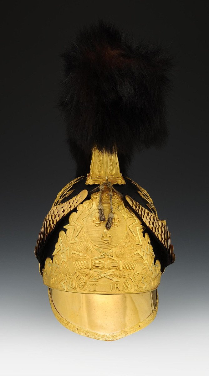 Helmet Of Lieutenant Of Count Gontaut-biron, Gendarmes Of The King's Military Household-photo-3