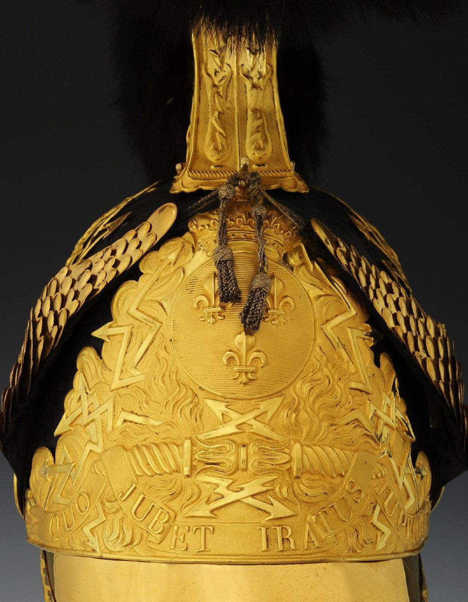 Helmet Of Lieutenant Of Count Gontaut-biron, Gendarmes Of The King's Military Household-photo-4