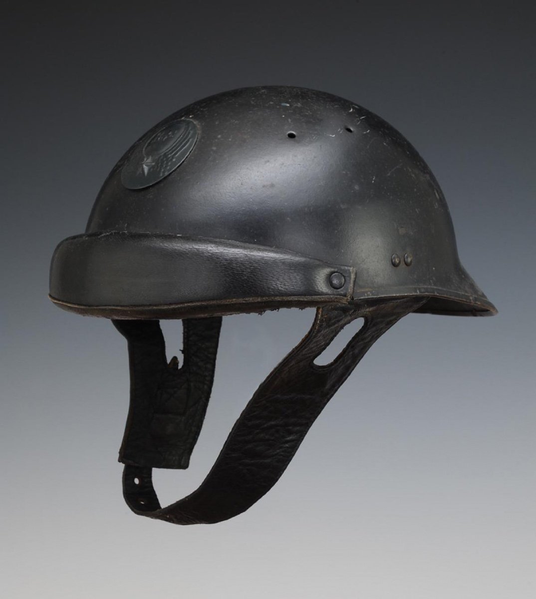 Helmet Of The Ground Personnel Of The Air Force Units, Modified 1937, Second World War-photo-4