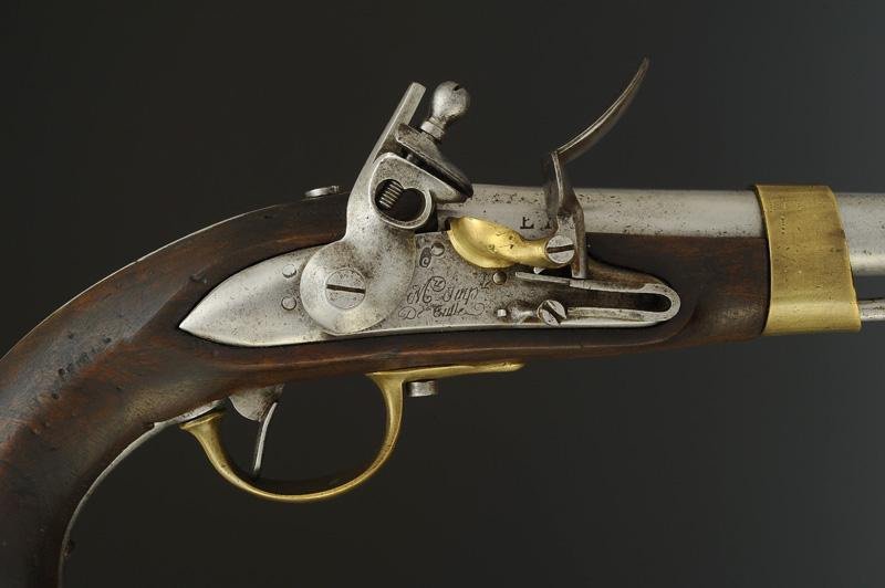 Pistolet De Cavalerie, Modèle An XIII, De La Manufacture Impériale De Tulle, Premier Empire-photo-2