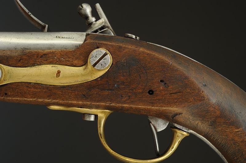 Pistolet De Cavalerie, Modèle An XIII, De La Manufacture Impériale De Tulle, Premier Empire-photo-1