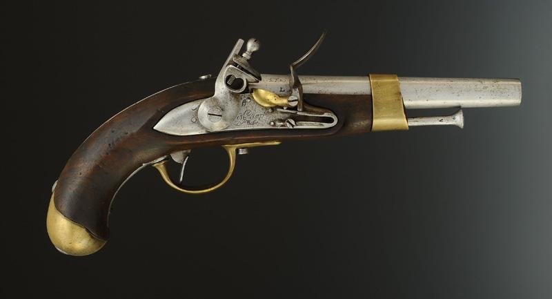 Pistolet De Cavalerie, Modèle An XIII, De La Manufacture Impériale De Tulle, Premier Empire