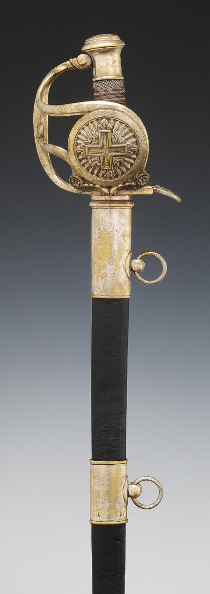 Sabre De Mousquetaires De La Maison Militaire Du Roi, 2ème Compagnie, Mousquetaires Noirs, 1814-photo-3