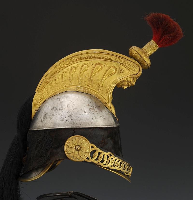 Casque Et Cuirasse De Cuirassiers, Modèle 1858, Second Empire.-photo-6