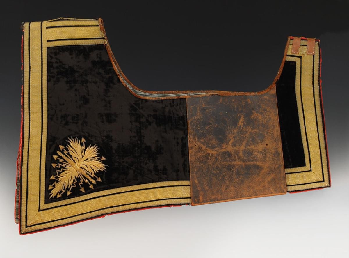 Saddle Cover For Gendarmes Of The King's Household, Restoration (1814-1816). 30028-photo-2