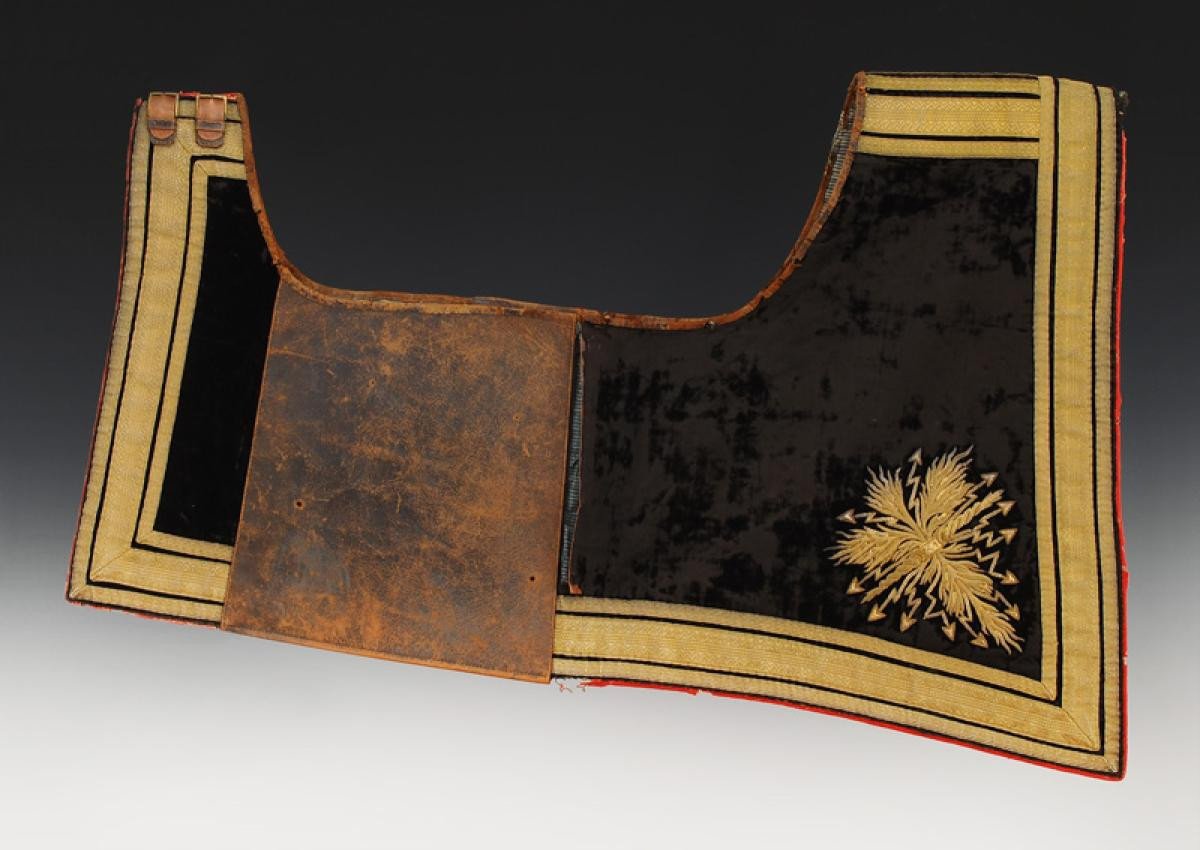 Saddle Cover For Gendarmes Of The King's Household, Restoration (1814-1816). 30028