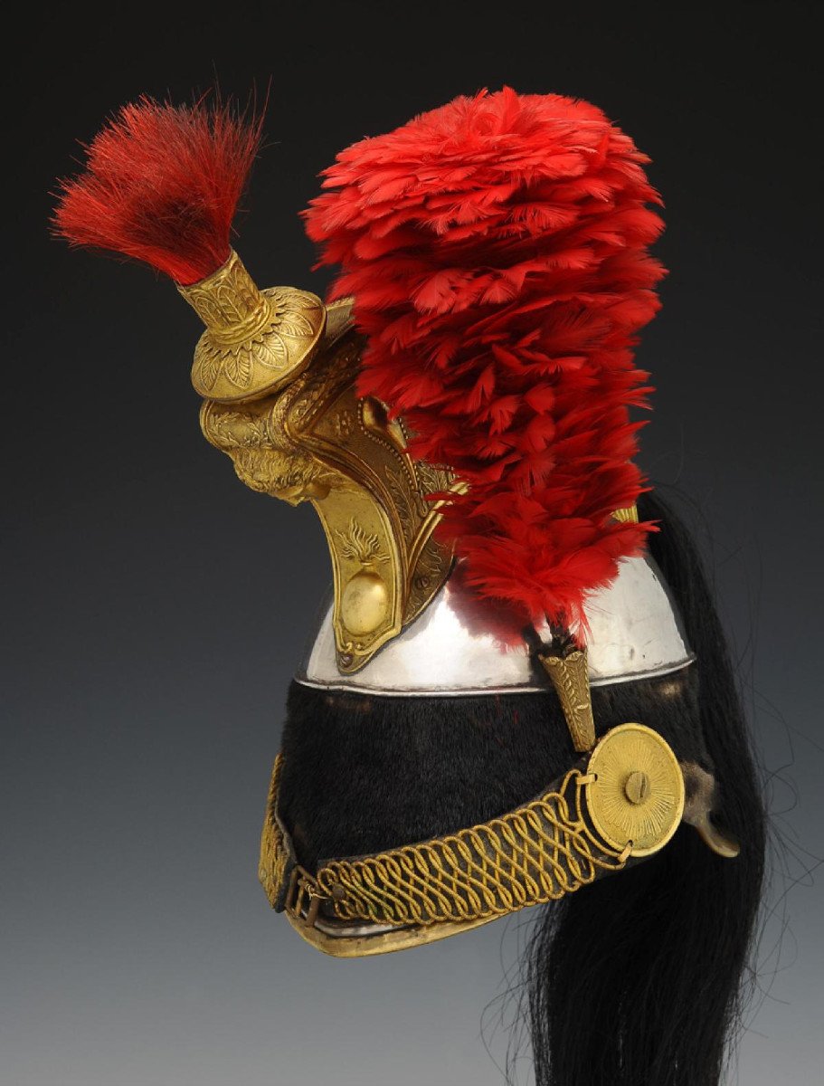 Casque d'Officier De Cuirassiers, Modèle 1858, Second Empire. 30161